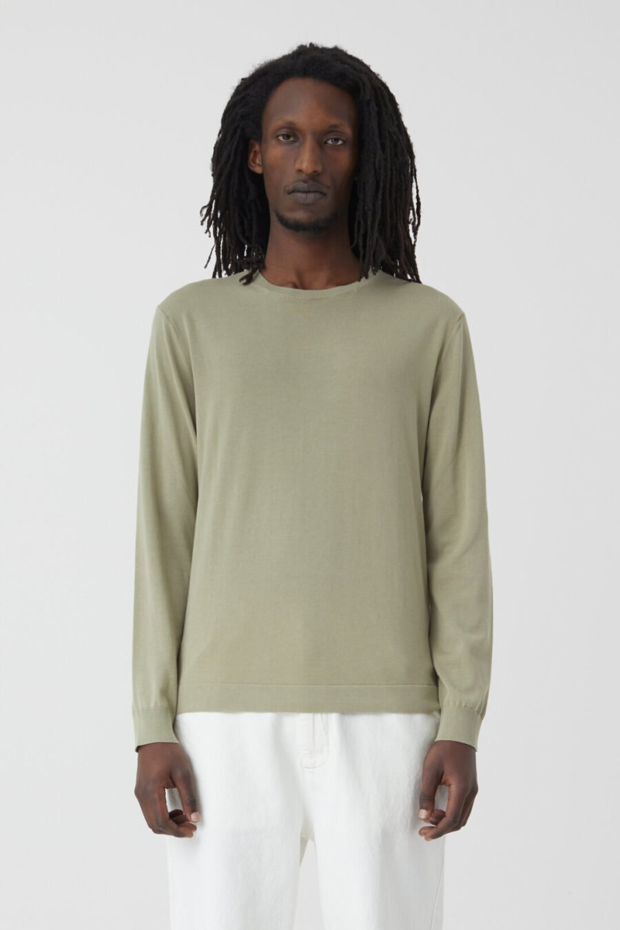 Cotton Crew Neck Sweater