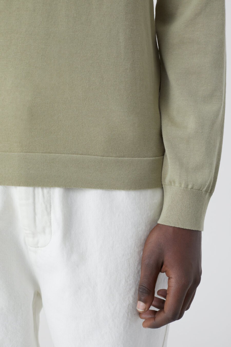 Cotton Crew Neck Sweater - Image 3