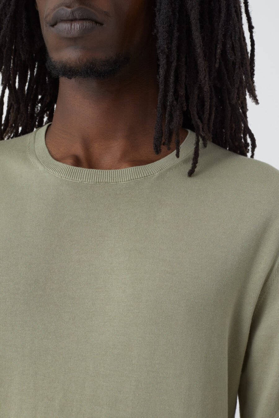 Cotton Crew Neck Sweater - Image 4