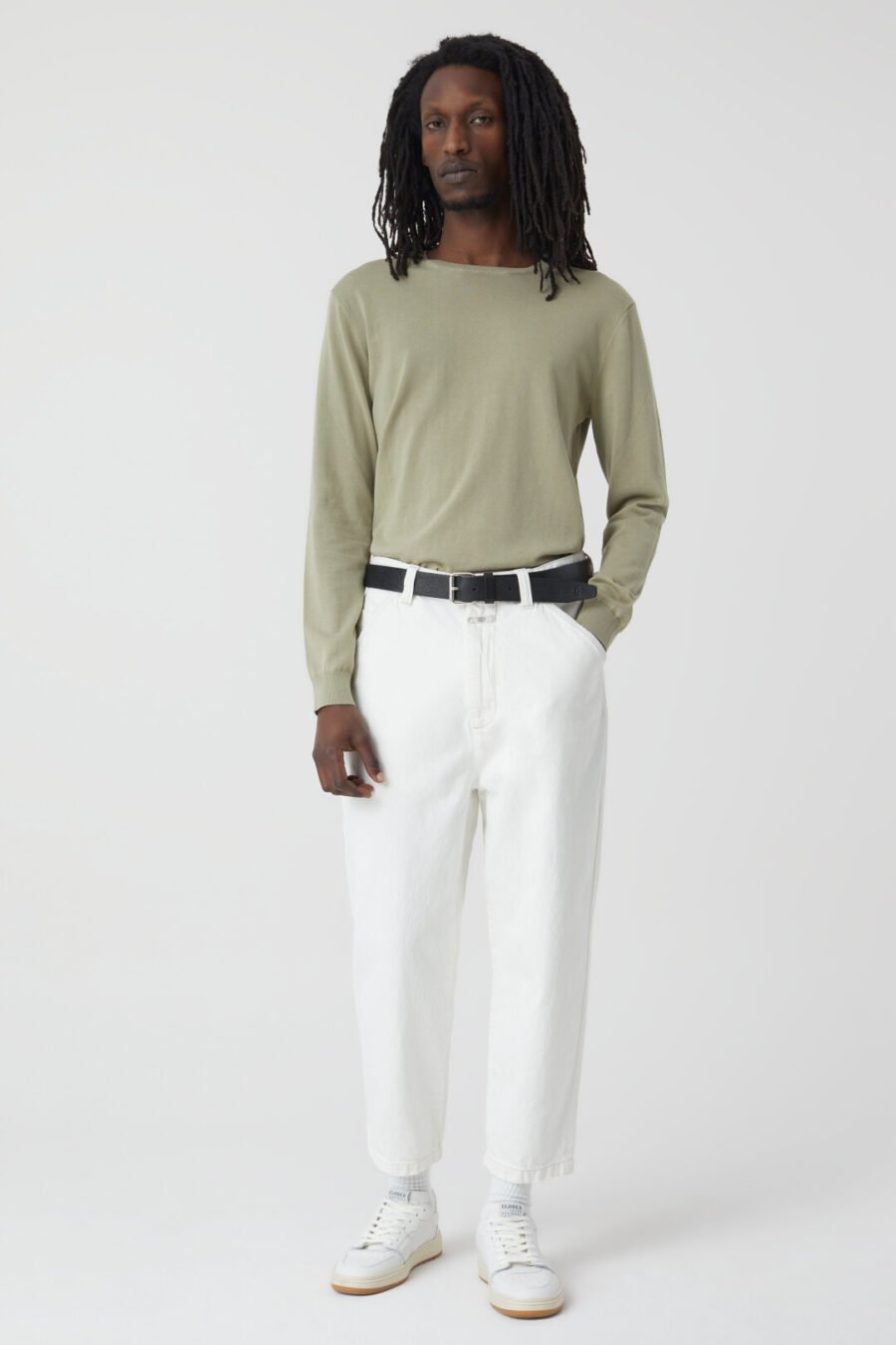 Cotton Crew Neck Sweater - Image 5