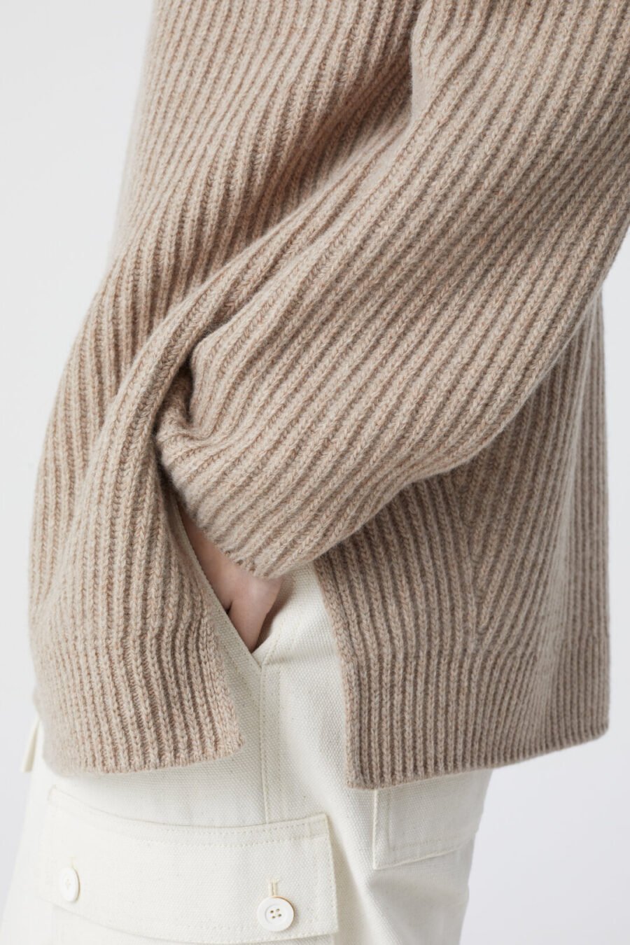 Pure Wool Turtleneck Sweater - Image 3