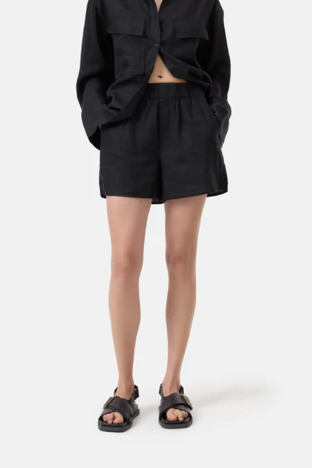 Linen shorts