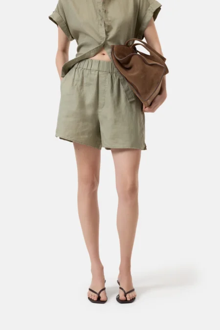 Linen shorts